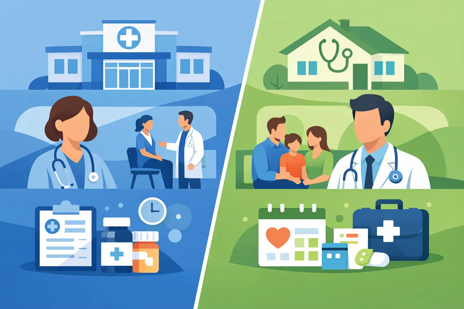 Walk In Clinic vs Family Doctor