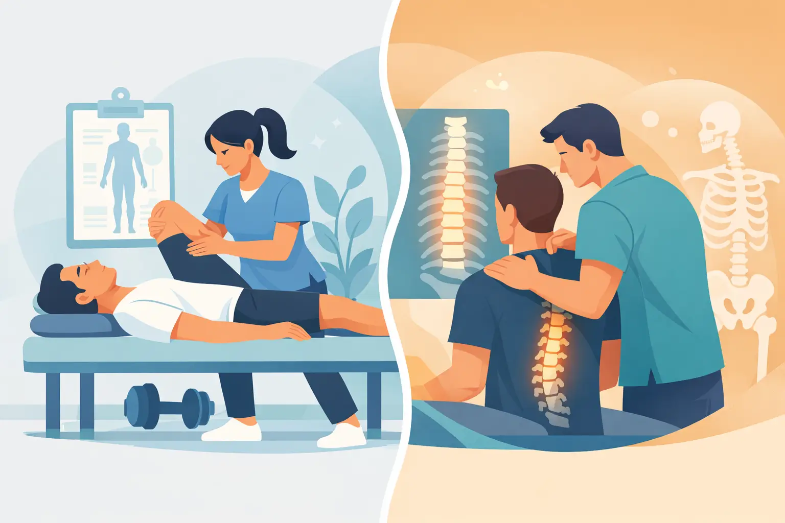 Physiotherapy vs Chiropractic Care Explained